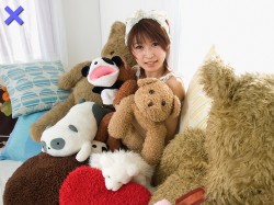 【ダメ写】いくら大好きなぬいぐるみでも、数が多いとちょっと引く…っていわれちゃうかも。
