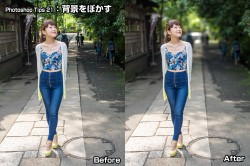 Tips21　背景をぼかす